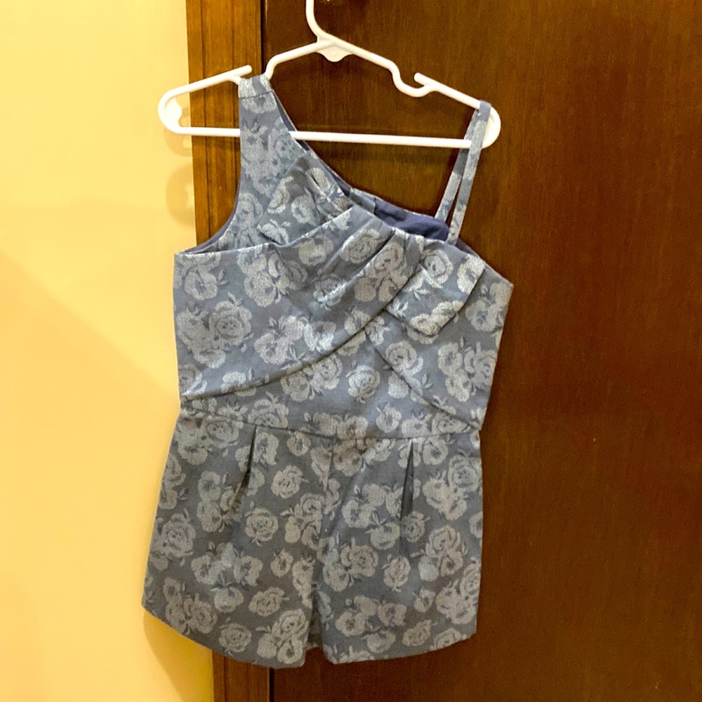 Janie and Jack Romper stunning detail size 7